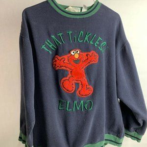 Vintage Tickle Me Elmo Sweater Sweatshirt Size XL